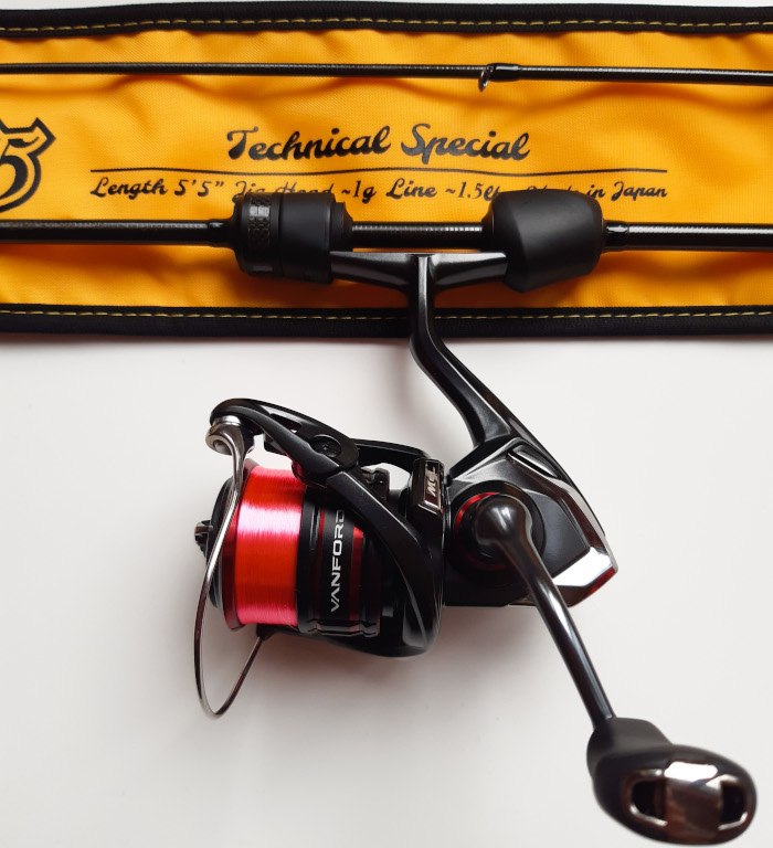 Shimano Vanford C2000SSHG и React 55